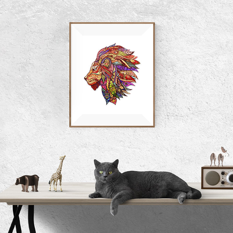 Red Lion Jigsaw Puzzle