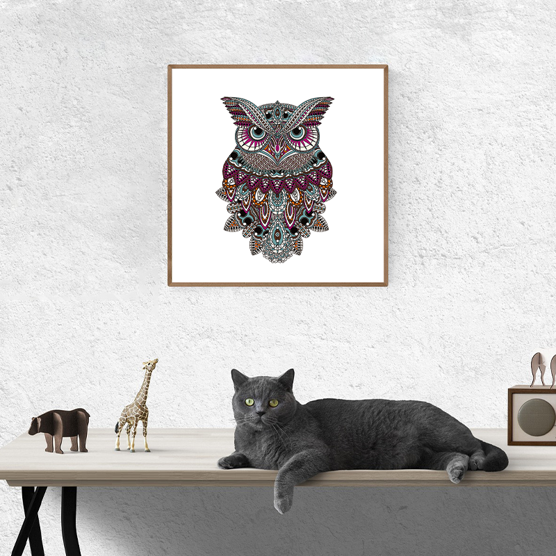 Colorful Owl Puzzle