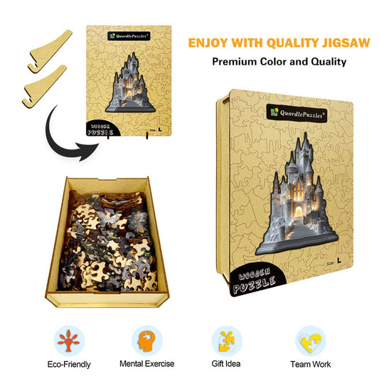 Fantasy Castle Wooden Jigsaw Puzzle