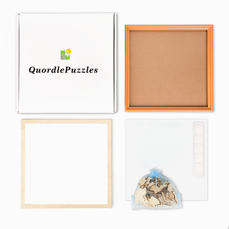 Forest Crew - Wooden Coloring Puzzle