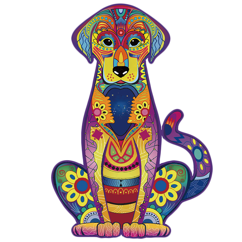 Labrador Wooden Puzzle