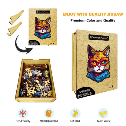 🔥LAST DAY 88% OFF - Cat with Sunglasses