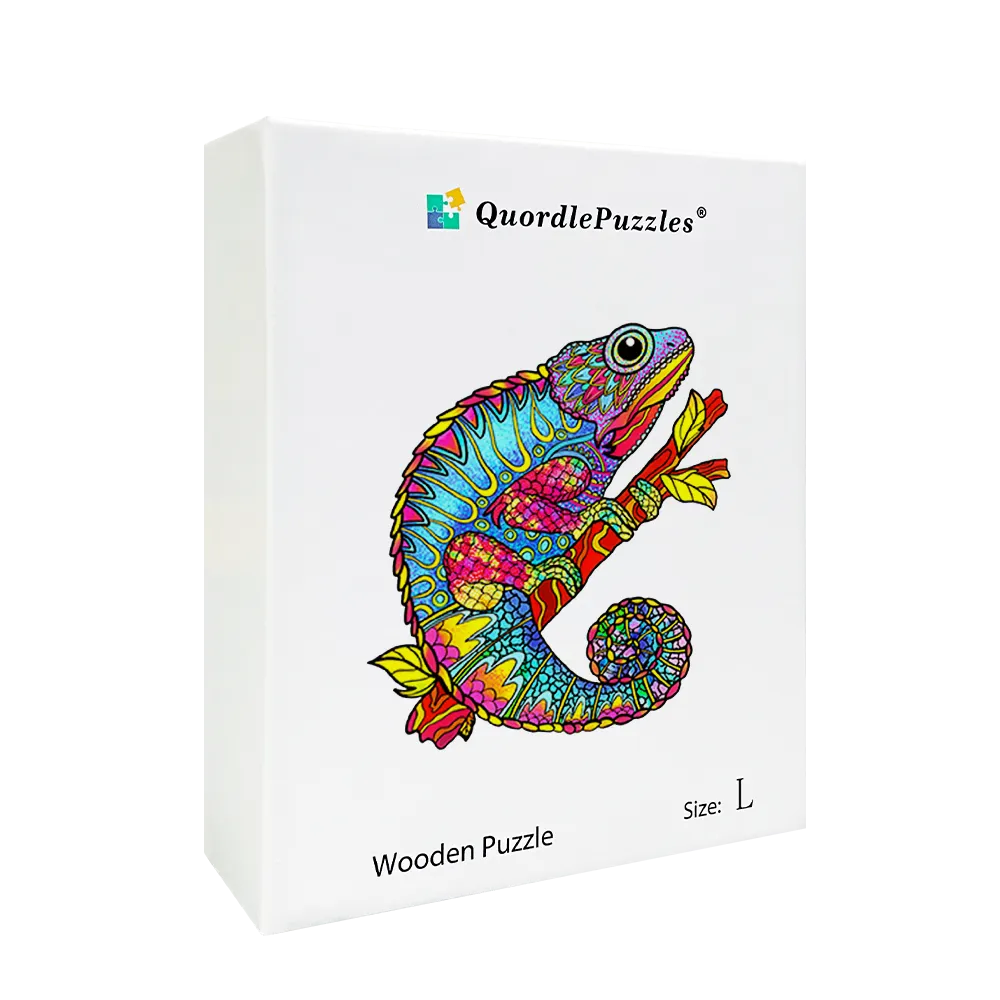 Colorful Lizard Puzzle
