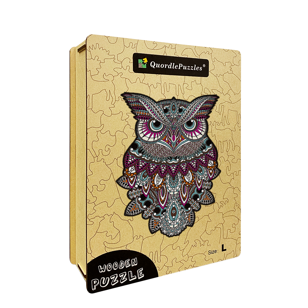 Colorful Owl Puzzle