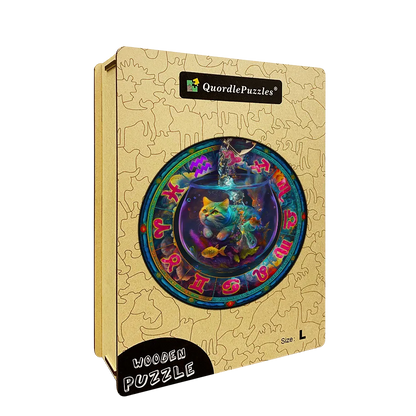 Cute colorful cats Wooden Jigsaw Puzzle