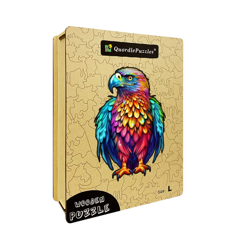 🔥LAST DAY 92% -Noble And Majestic Eagle Wooden Jigsaw Puzzle