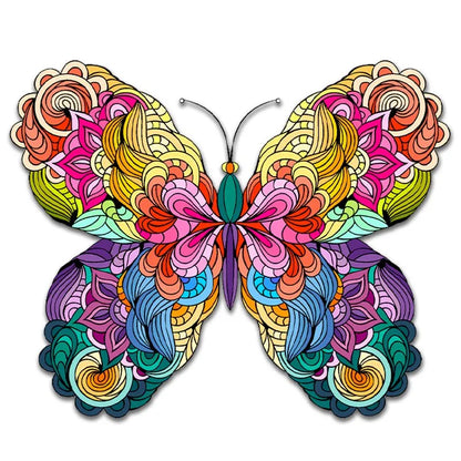 Butterfly Colorful Edition Jigsaw Puzzle