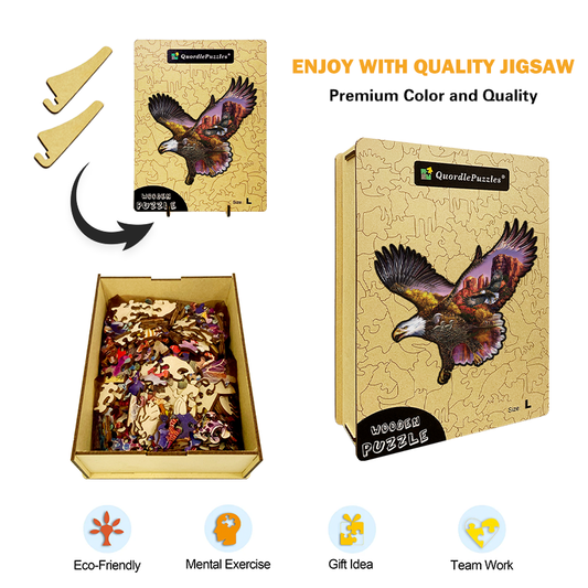 🔥LAST DAY 92% OFF-Ancient Sentinel Wooden Jigsaw Puzzle