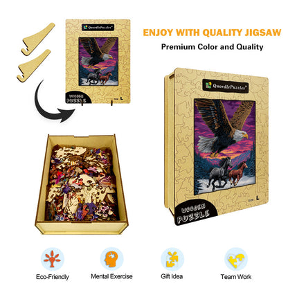 Graphic Novel Wooden Jigsaw Puzzle