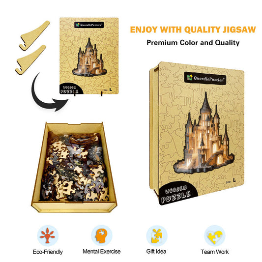 Royal Castle Wooden Jigsaw Puzzle