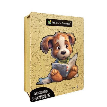 🔥LAST DAY 86% OFF -  Cute Dog Reading Book