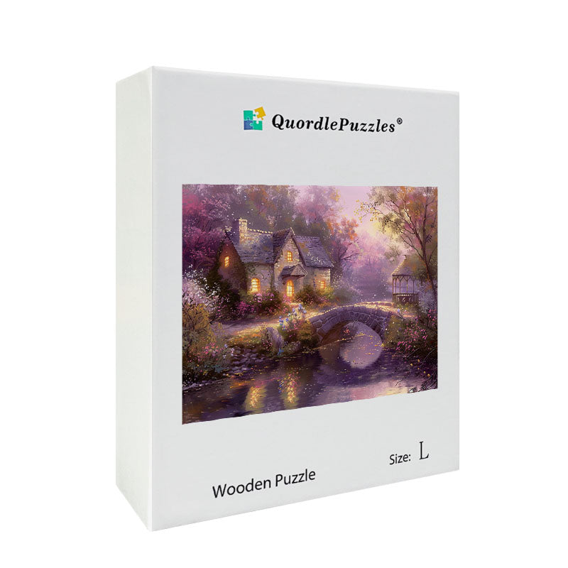 Enchanted Cottage Wooden Jigsaw Puzzle