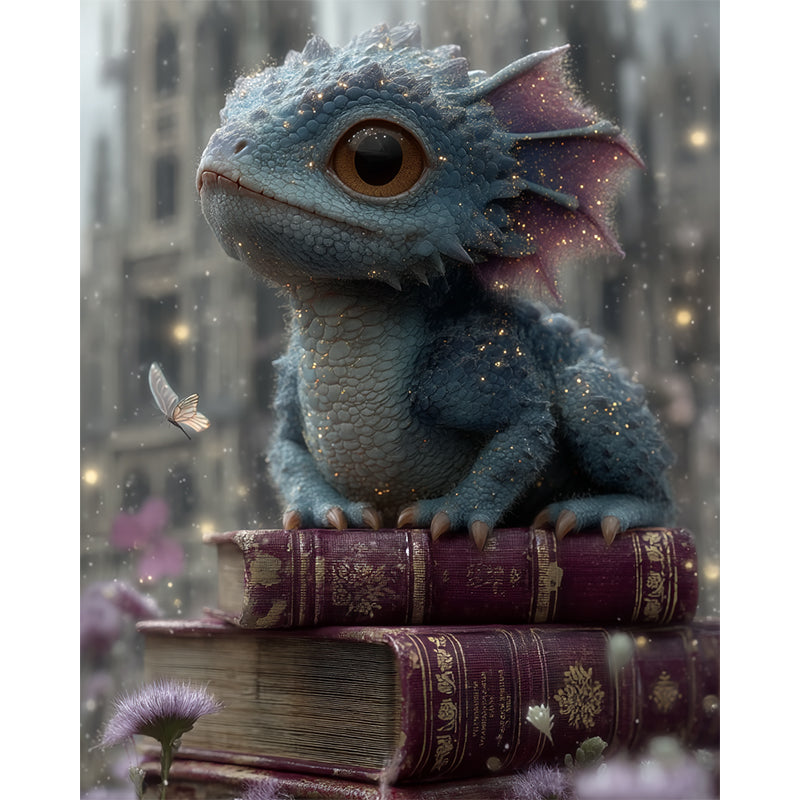 Baby Dragon Wooden Jigsaw Puzzle