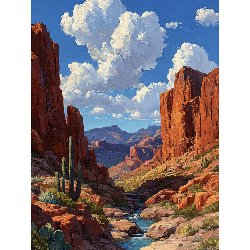 Desert Canyon Wooden Jigsaw Puzzle