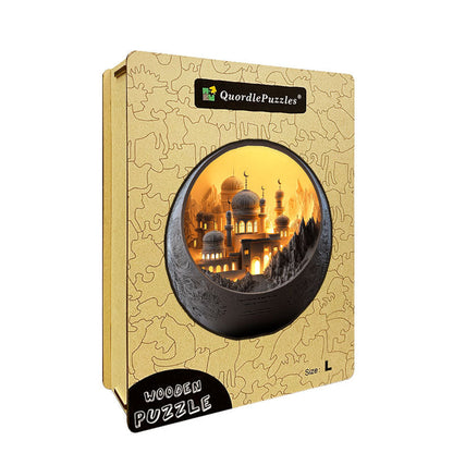 Palace of Light Wooden Jigsaw Puzzle