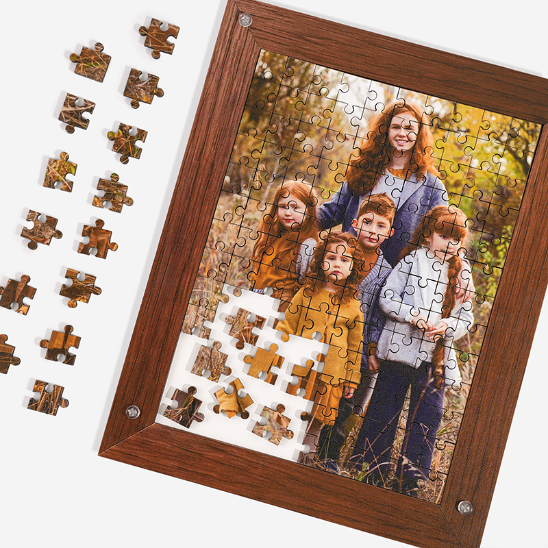 Custom Photo Puzzles+Picture Frame