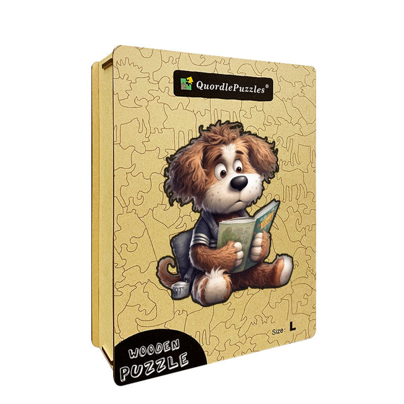 🔥LAST DAY 88% OFF - Dog Reading Book