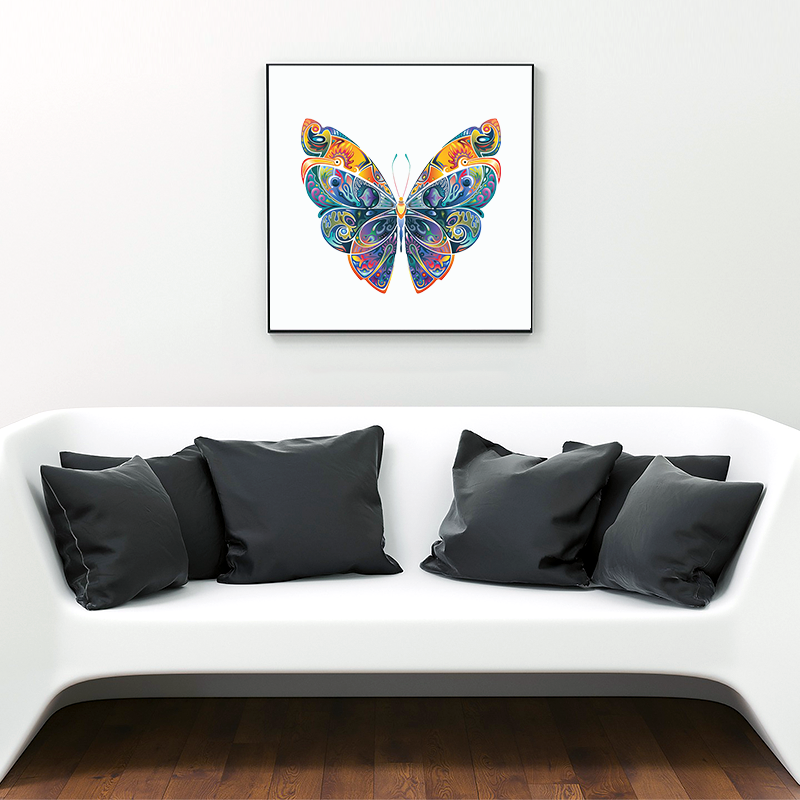 Bright Butterfly Puzzle