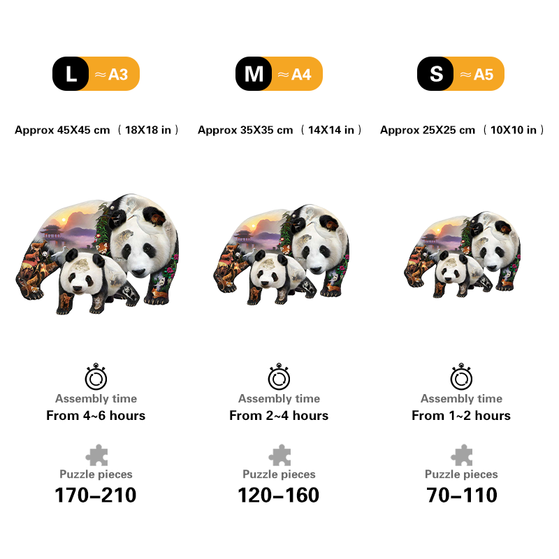 Panda Home puzzle