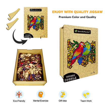 Colorful Parrot Jigsaw Puzzle