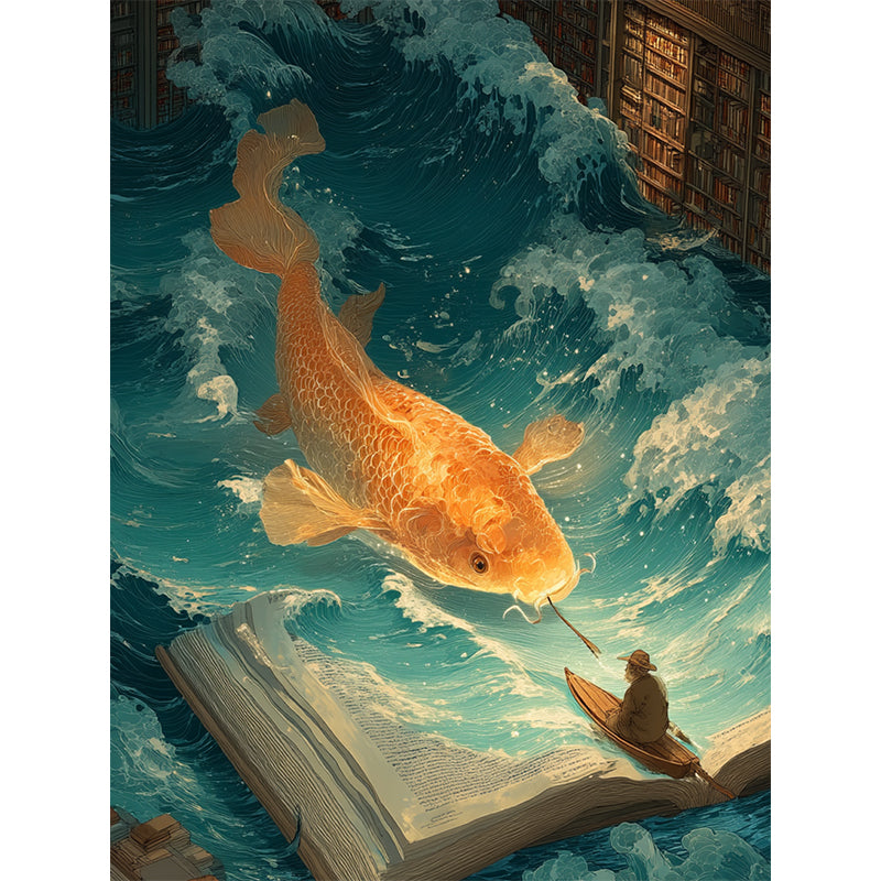Giant Fish Wooden Jigsaw Puzzle