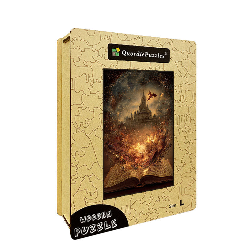 Fantasy Unleashed Wooden Jigsaw Puzzle