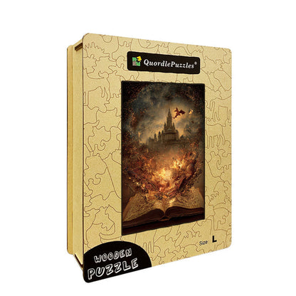 Fantasy Unleashed Wooden Jigsaw Puzzle