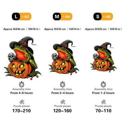 🔥LAST DAY 84% OFF - Halloween Frog Pumpkin