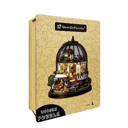 Botanical House Wooden Jigsaw Puzzle