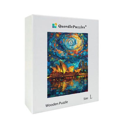 Sydney Mosaic Wooden Jigsaw Puzzle