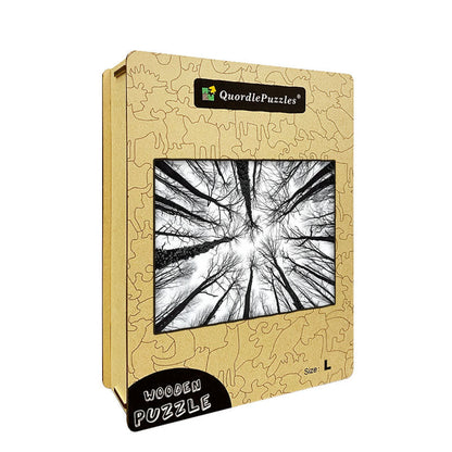 Forest Sky Wooden Jigsaw Puzzle