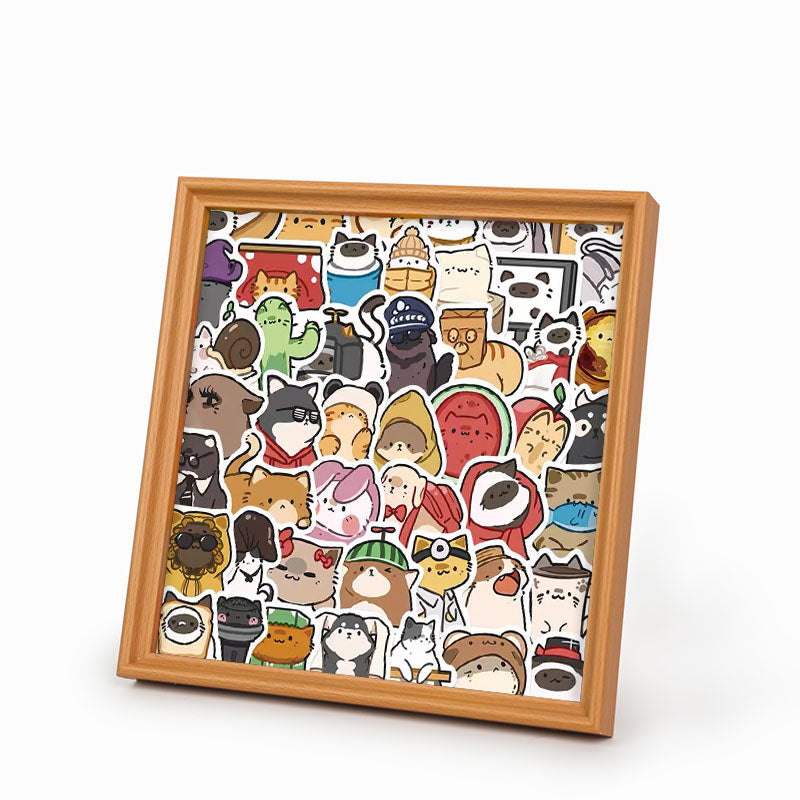 Happy Pets - Wooden Coloring Puzzle