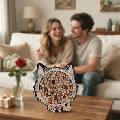 Wolf Pack Gathering Display Puzzle