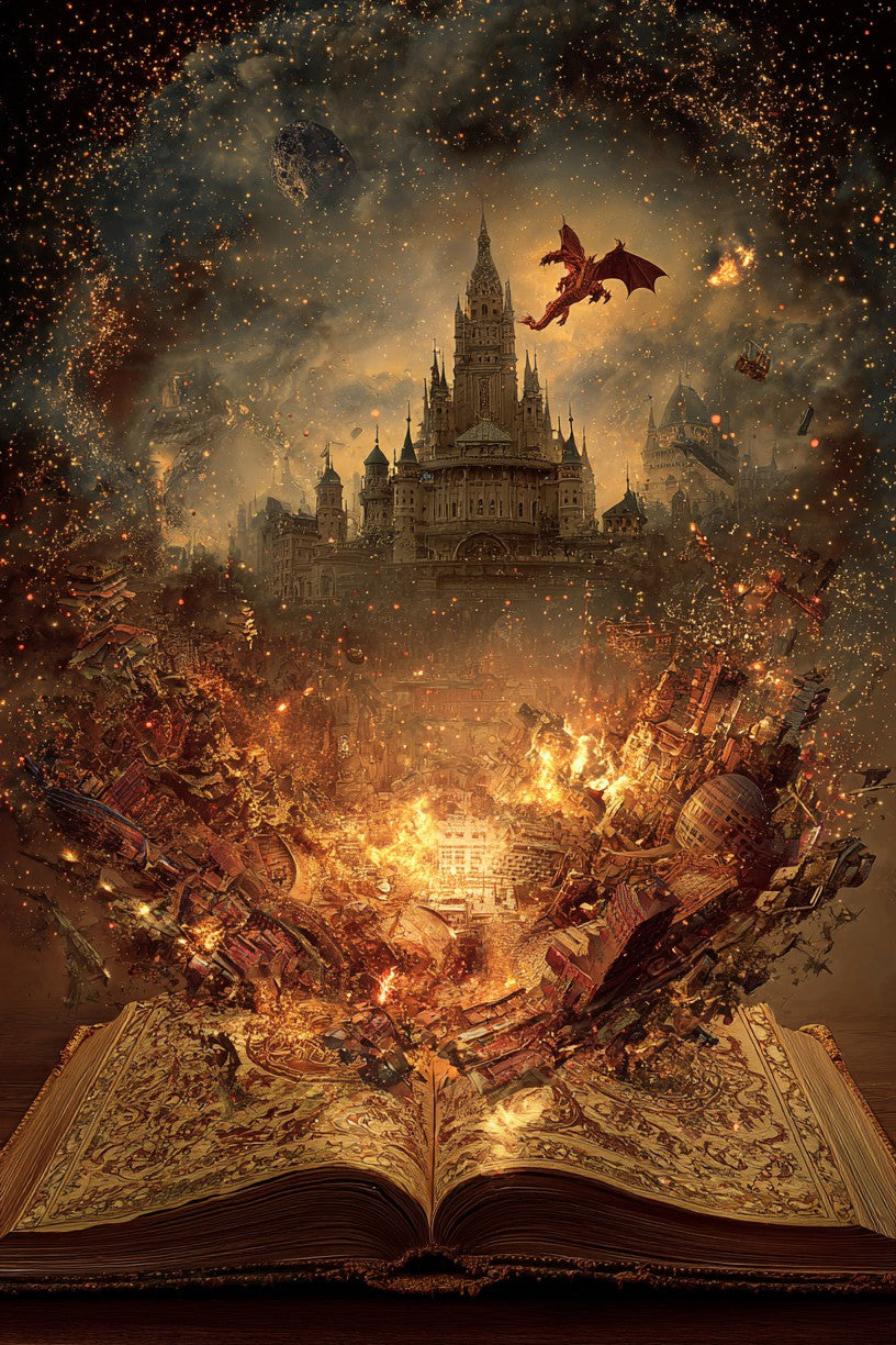 Fantasy Unleashed Wooden Jigsaw Puzzle
