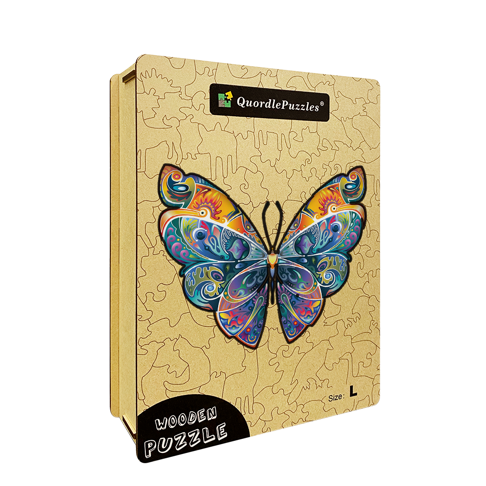 Bright Butterfly Puzzle