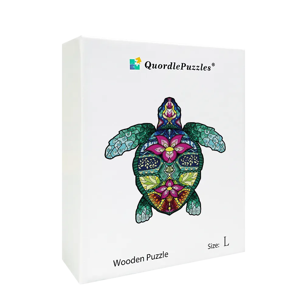 Turtle Sage Wooden Jigsaw Puzzle
