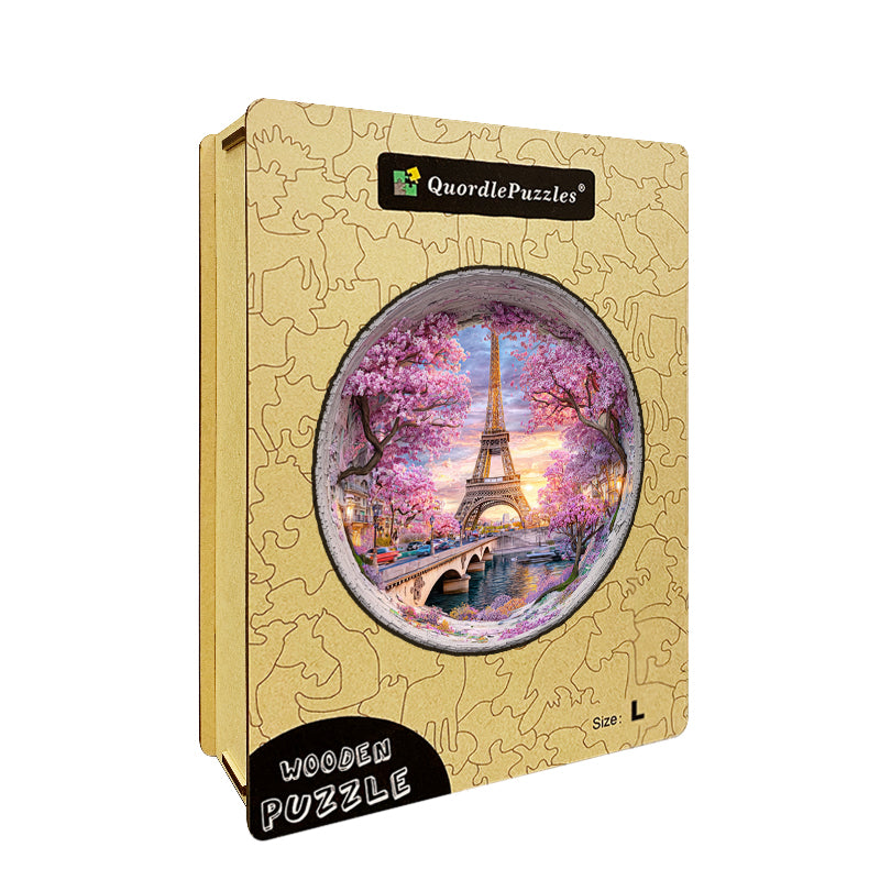 Paris Wooden Jigsaw Puzzle