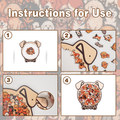 Pawsome Pack Dog  Gathering Display Puzzle