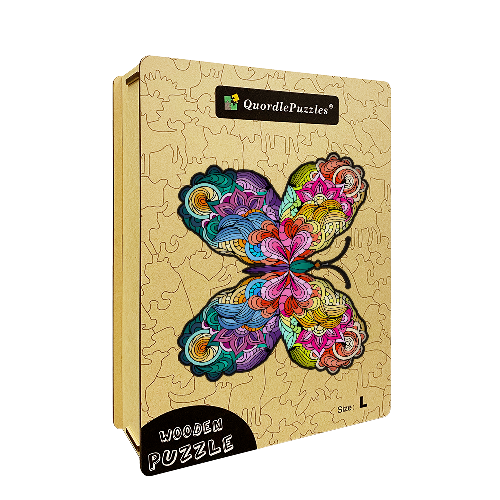 Butterfly Colorful Edition Jigsaw Puzzle