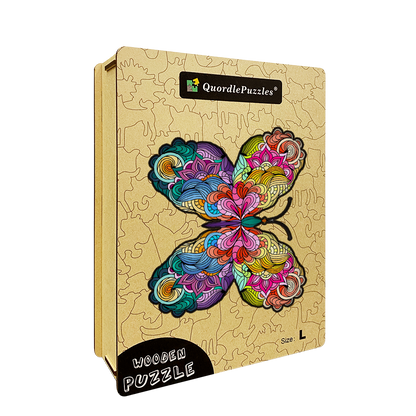 Butterfly Colorful Edition Jigsaw Puzzle