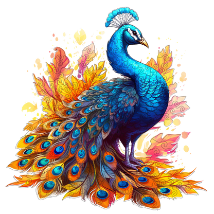 🔥Last Day 92% OFF-Striking peacock Wooden Jigsaw Puzzle