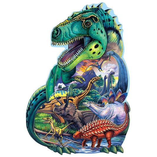 Dinosaurs and Volcanoes puzzle