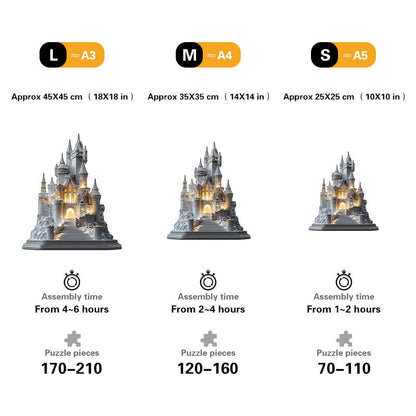 Fantasy Castle Wooden Jigsaw Puzzle