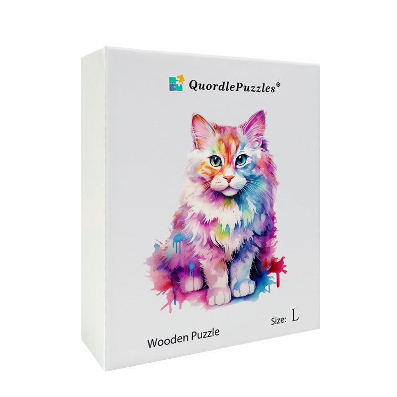 🔥LAST DAY 92% -Delicate cat watercolor