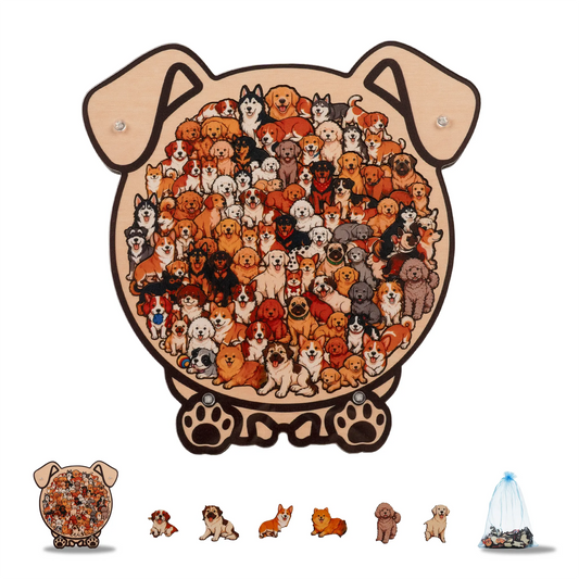 Pawsome Pack Dog  Gathering Display Puzzle