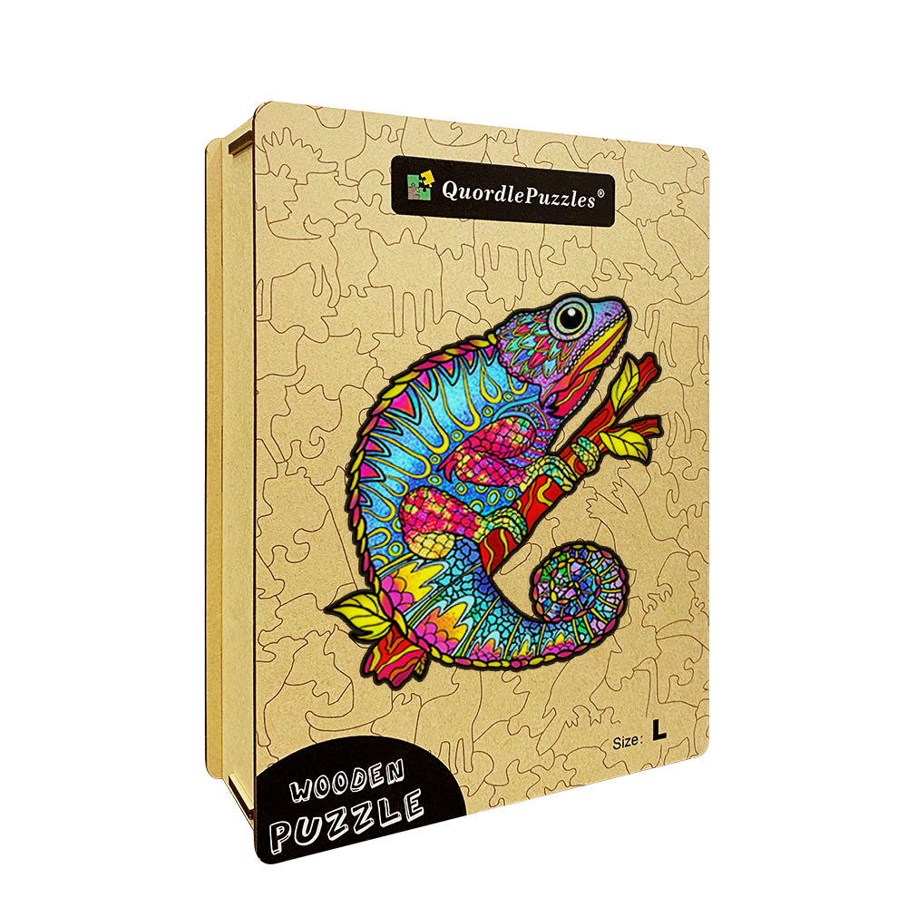 Colorful Lizard Puzzle