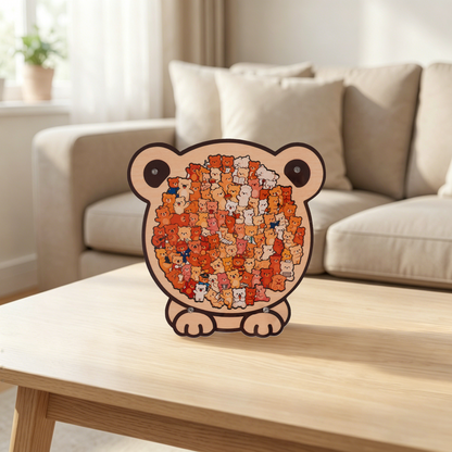 Teddy Bear Parade Gathering Display Puzzle