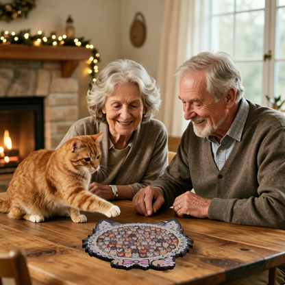 Wolf Pack Gathering Display Puzzle