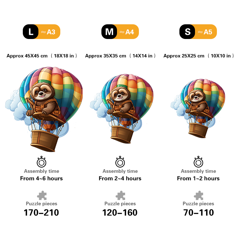 🔥LAST DAY 85% OFF-Colorful Sloth Balloon