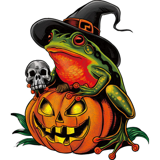 🔥LAST DAY 84% OFF - Halloween Frog Pumpkin